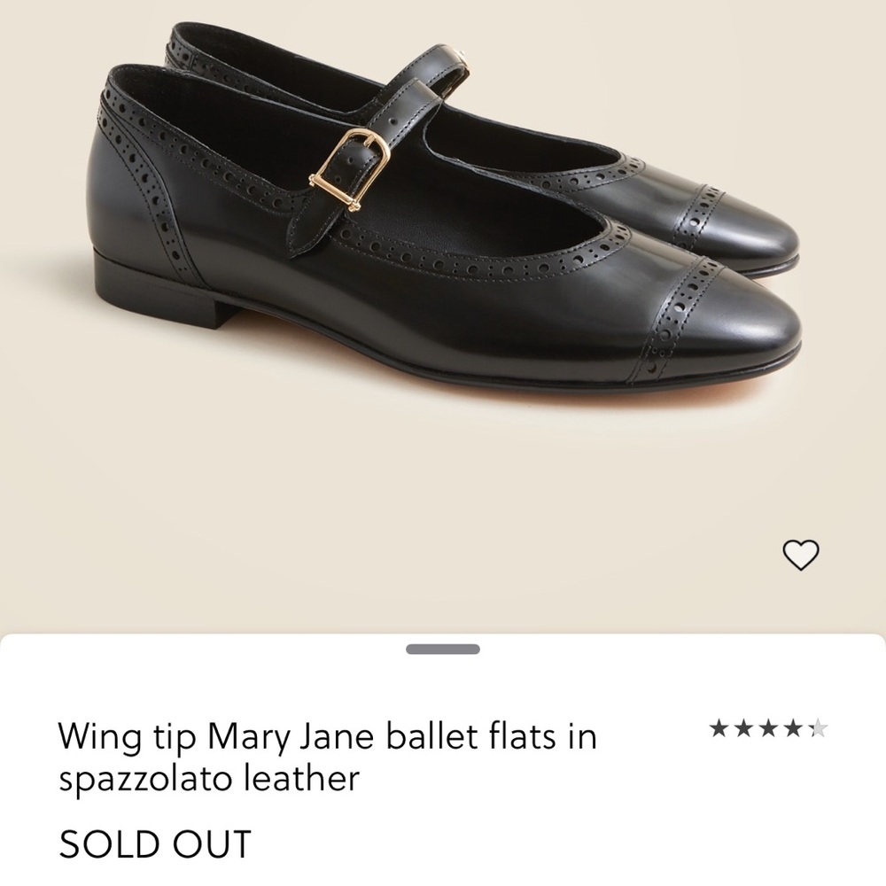 J Crew Mary Jane Ballet flats 9.5